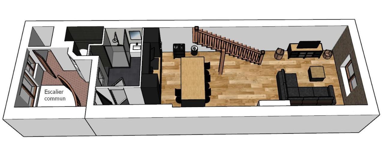 Loft Au Coeur Du Centre Ville Mâcon Eksteriør billede